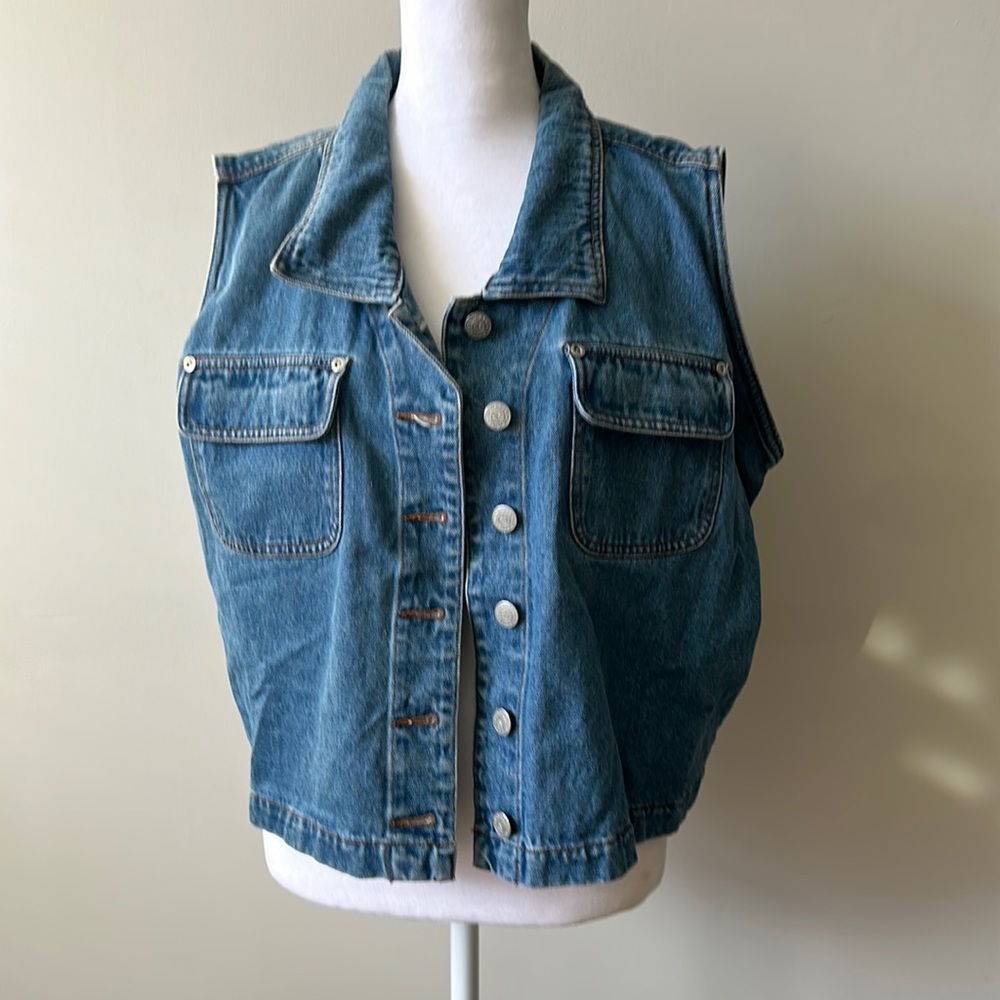 Vintage Denim Vest